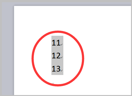 在word里①②③④⑤⑥⑦⑧⑨⑩后面的11，12，13怎么打