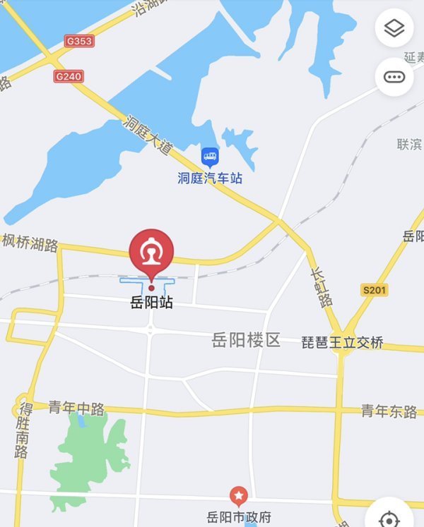 岳阳火车站属来自于岳阳楼区吗？