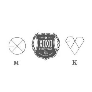EXO来自从出道以来的所有logo！