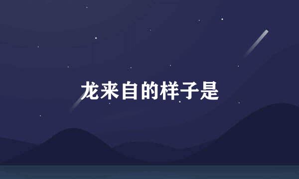 龙来自的样子是