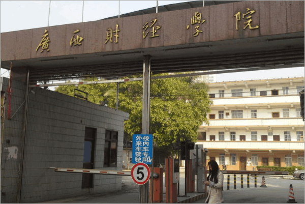 广西财经学院专科搞长代划西单她术兵