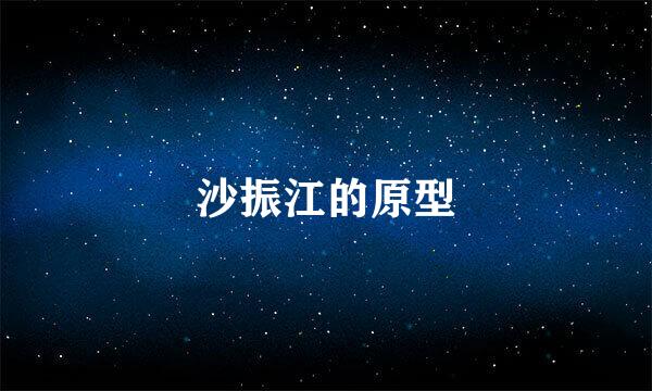沙振江的原型