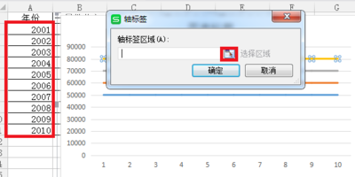 如何在excel图表中更改横坐标