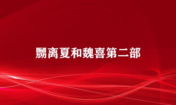 嬲离夏和魏喜第二部