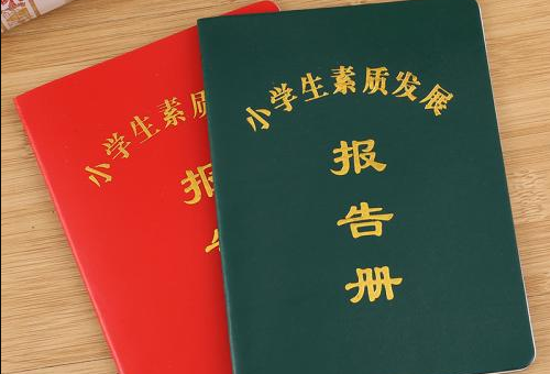 小学素质报告册上学生的话怎么写？