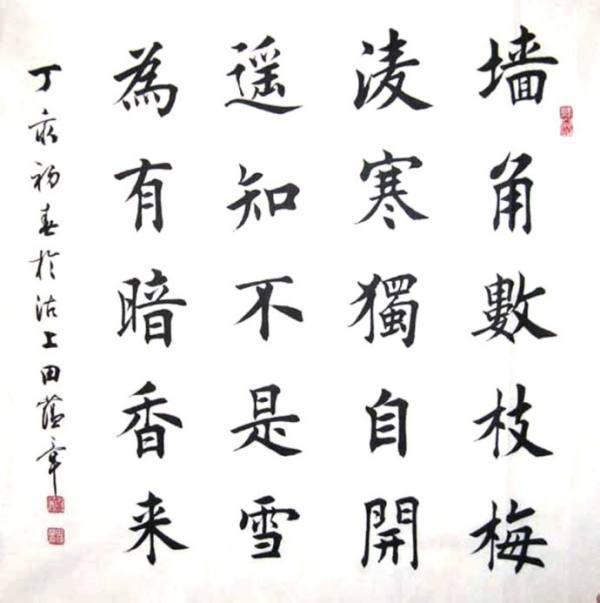 遥知不是雪，为有暗香来的意思？？？？？？？