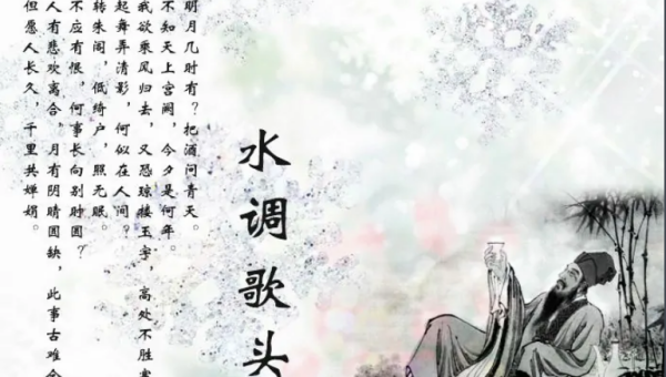 《水调歌来自头》词牌格律是什么？