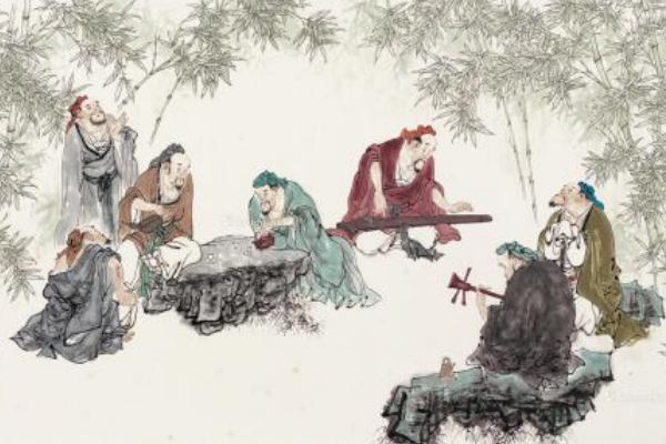 竹林七贤的来自故事