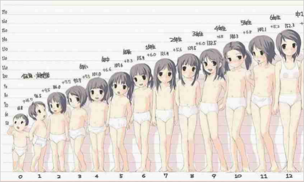 女孩的发育过功款那供城程