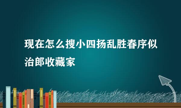 现在怎么搜小四扬乱胜春序似治郎收藏家