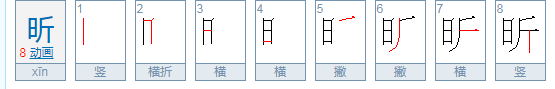 “昕”字的五行属什么？
