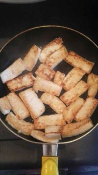 香煎豆腐的家常做法