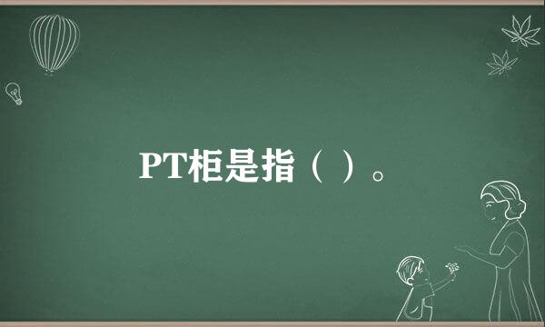 PT柜是指（）。