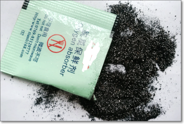 食席号阿输香定供品中的脱氧剂是什么成分啊