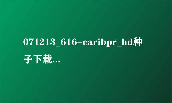 071213_616-caribpr_hd种子下载地址有么