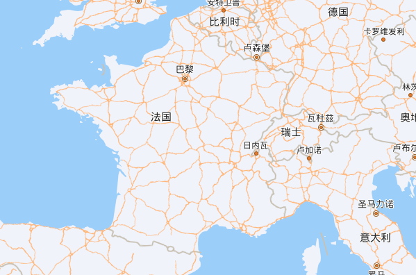 发达来自国家排名