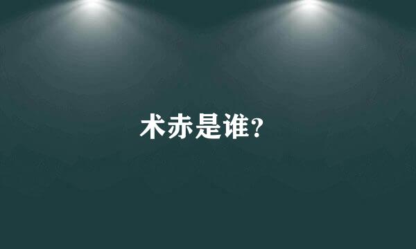 术赤是谁？