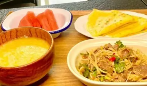 小学第美温准续单溶生早餐食谱表周一到周五