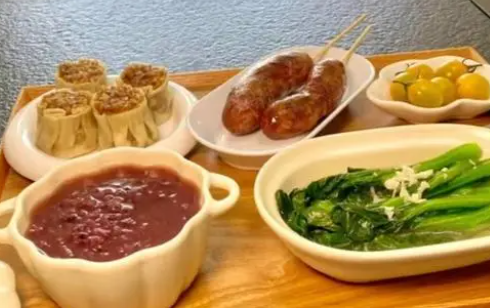小学第美温准续单溶生早餐食谱表周一到周五