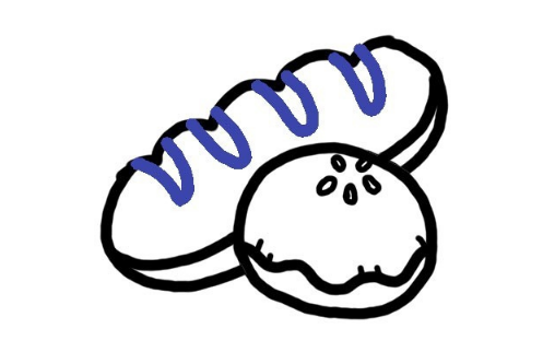 面包来自怎么画简笔画