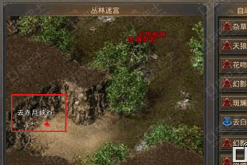 赤月老来自巢怎么走图解