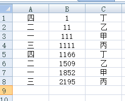 EXCEL如何批量删除重复部分数据的行
