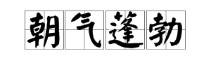 形容人充满活力的成语
